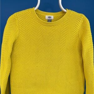 Old Navy Girl’s Yellow Sweater